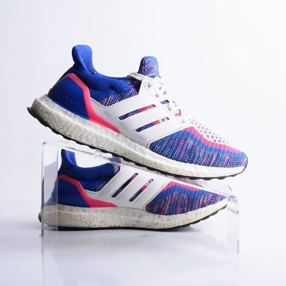 Adidas Ultra Boost 2.0 Womens Sneakers Blue Pink US 6 Athletic shoes EH0346 - Picture 7 of 8
